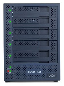 Picture of  HDD Lacie Biggest S2S with SATA II 3Gb/s PCI-X Card 4E 2.5 TB