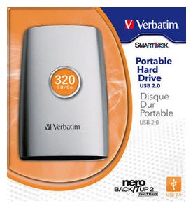 Picture of  HDD Verbatim 2.5 Portable Hard Drive USB 2.0 320 GB