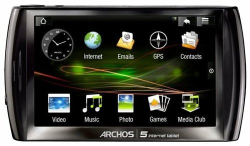 Picture of Tablet Archos 5 Internet tablet 160Gb